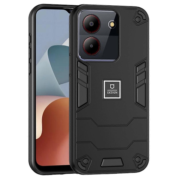 Til ZTE Blade A54 Case PC+TPU Drop-proof Beskyttende Telefon Cover Multicolor Style A