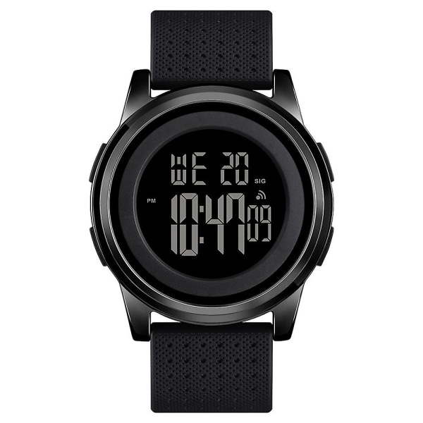 Skmei 1502 30m vattentät digital watch Black Black