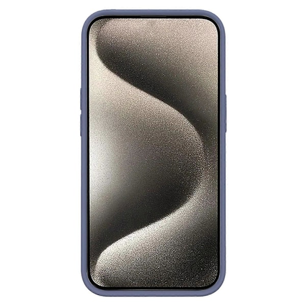 KALEBOL KLB-YTGJ001 Etui til iPhone 12 Pro Ensfarvet Flydende Silikone+PC Telefoncover - Grøn Multicolor Lilac Purple