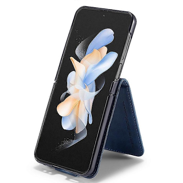 LC.IMEEKE PU læder telefoncover med RFID-blokering og kortslot til Samsung Galaxy Z Flip5 5G Multicolor Style A