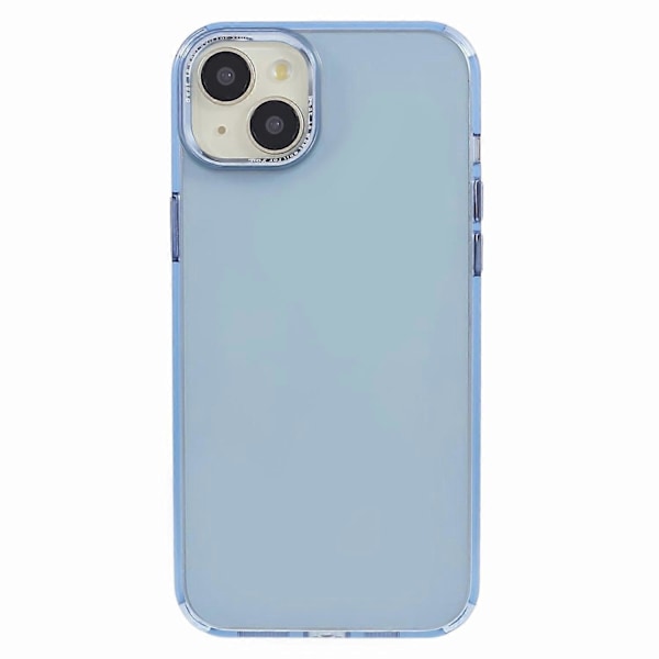 iPhone 15 Plus -puhelimen kuori, alumiiniseoksesta valmistettu linssikehys, TPU+PC-takakansi Multicolor Style A