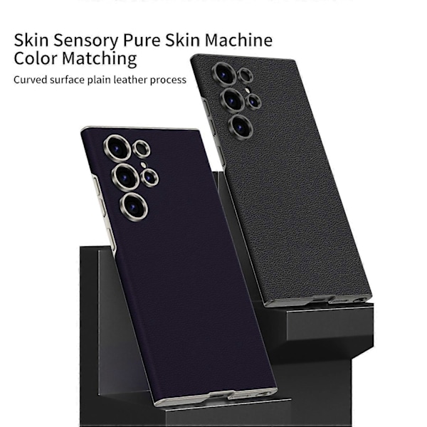 GKK Samsung Galaxy S24 Ultra PC+PU -kotelo, ihonmyötäinen ohut puhelinkuori Multicolor Style F