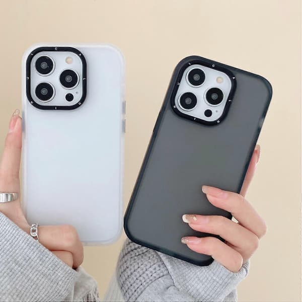 Stødsikkert TPU+PC Hybrid Bagcover til iPhone 15 Pro Multicolor Style B