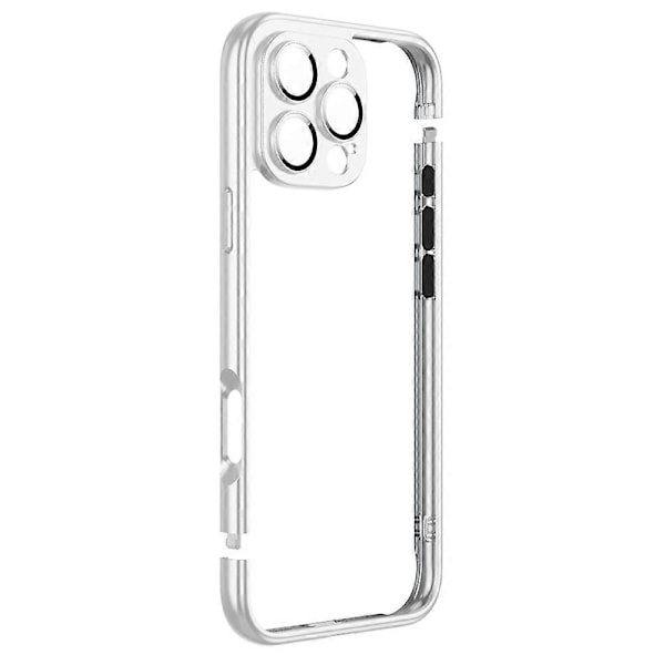 iPhone 16 Pro Max -puskurikotelo, galvanointi, kova PC-suojakuori ja kameran linssisuoja Multicolor Style C