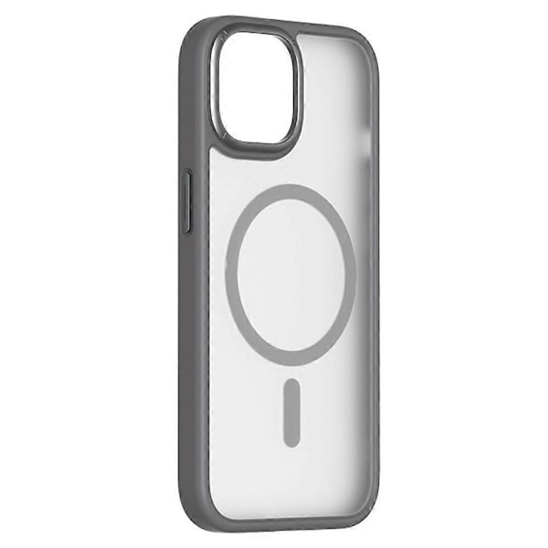 MOMAX Skal för iPhone 15 Plus Kompatibelt med Magsafe Magnetiskt Matt Telefonskal Multicolor Style B