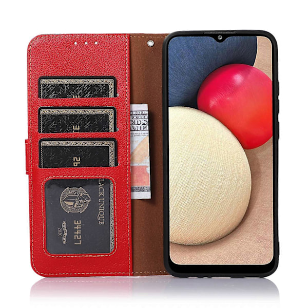 KHAZNEH Puhelinkotelo OnePlus 13R 5G/Ace 5 Pro 5G RFID-suojatulla lompakolla, PU-nahkakansi Multicolor Red