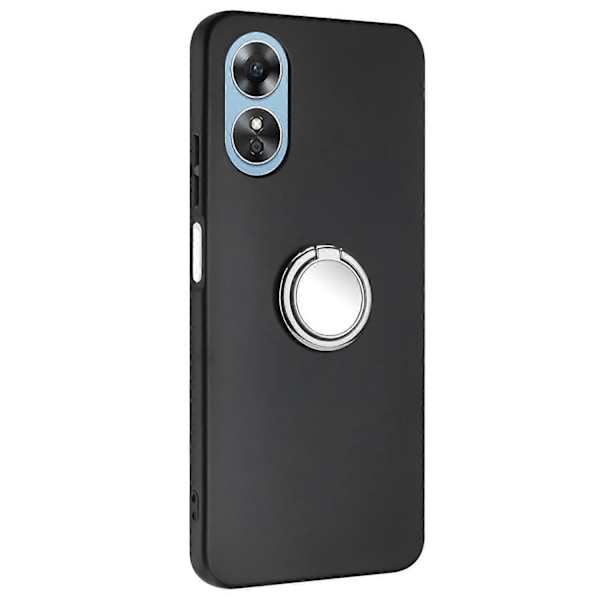Skal för Oppo A18 4G/A38 4G med Ställ Magnetisk Bilhållare TPU Mobilskal Multicolor Style C