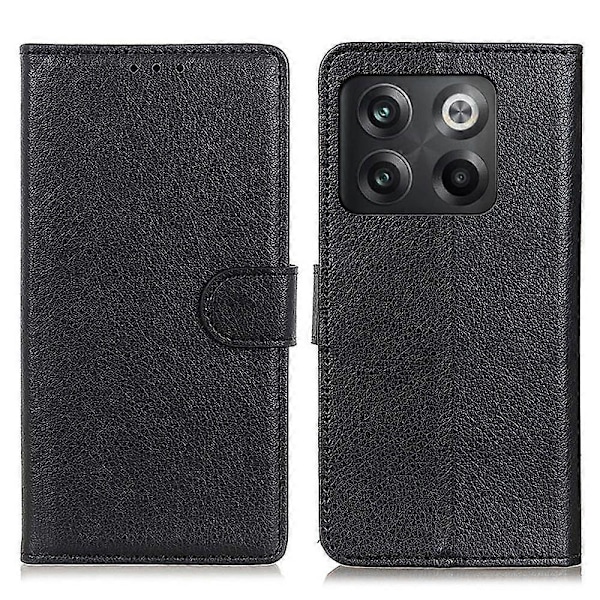 Plånboksfodral för OnePlus 10T 5G/Ace Pro 5G PU Läder Ställ Magnetisk Stängning Skyddande Fodral