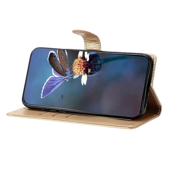 Til Samsung Galaxy A36 5G Etui Sommerfugl Blomst Stødsikkert PU Læder Wallet Telefon Cover Multicolor Style A