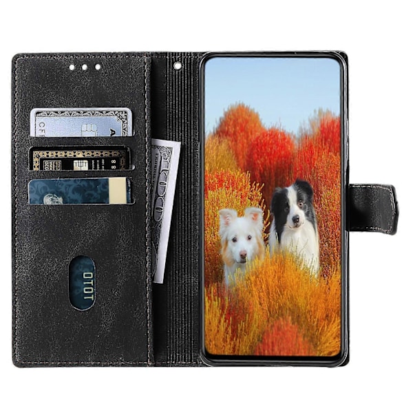 Læderetui med RFID-blokering, pung, stativ og rem til Samsung Galaxy A16 5G/A16 4G Multicolor Style D