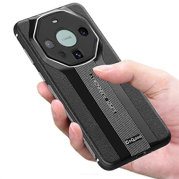 Q.COO Super Running Series 2 Huawei Mate 60 Slim -kotelo PU-pinnoitettu TPU+Akryyli puhelinkuori Multicolor Style B