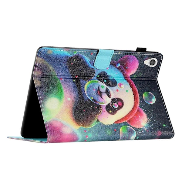 Stødsikkert PU læder flip cover til Lenovo Tab M10 HD Gen 2, anti-drop tablet shell Multicolor Panda
