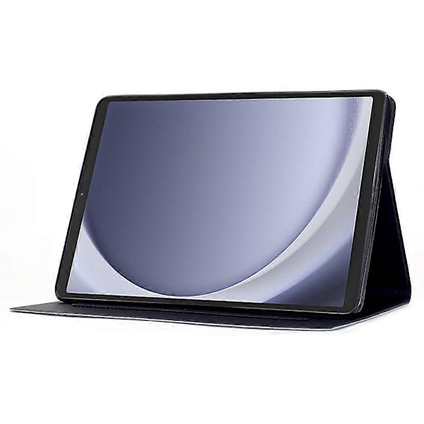 Til Samsung Galaxy Tab A9 Stand Case Mønstertryk Tablet Lædercover med Auto Vågn/Sov Multicolor Nebula