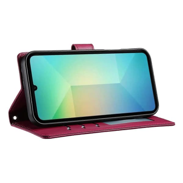 Kompatibelt med Galaxy A05 4G Mobilskal Multicolor Red