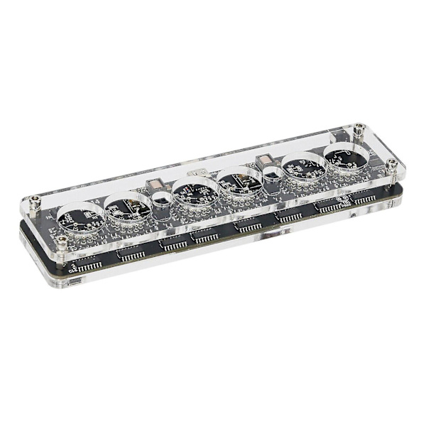 In-14 6-cifret Nixie Rør Ur Kreativt Ur Innovativ Indretning Basisversion Yo