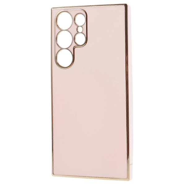 Til Samsung Galaxy S23 Ultra Blankt Telefoncover 6D Elektropletterede Kanter Blødt TPU Cover Multicolor Style E