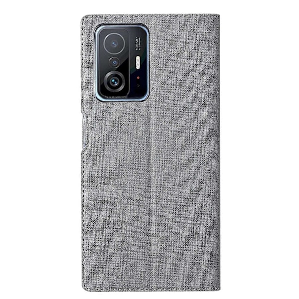 VILI DMX-serien Automatiskt Stängande PU Läder Magnetiskt Ställ Design Telefonskal med Korthållare