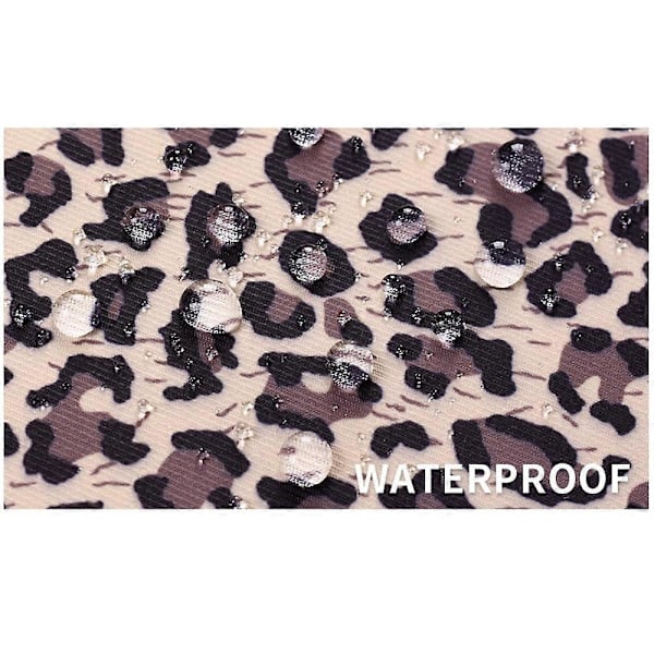 Type A CANVASARTISAN H31-B01 13\" Leopardmönstrad Laptopfodral Dragkedja Robust