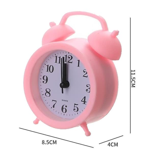 Dobbel Klokkevekker Pink