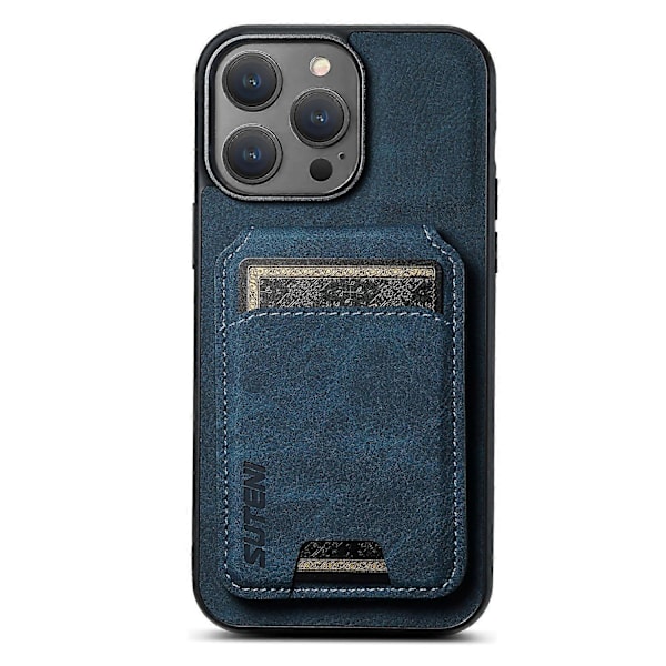 SUTENI H02 Magnetisk Vertikal Flip Telefonbeskyttelse for iPhone 13 Pro 6.1 tommer Multicolor Style C