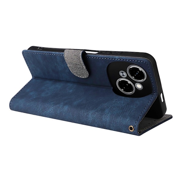 Plånboksfodral för TECNO Spark Go 2025/Spark Go 1/Pop 9 med RFID-skydd, PU-läder, stativ Multicolor Style A