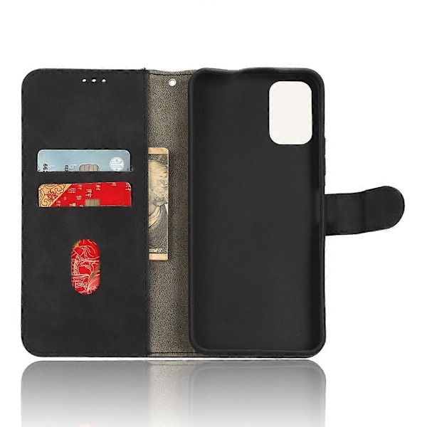 För Nokia C32 Plånboksfodral Skinn-Touch Skyddande PU Läder Telefonskal med Ställ Multicolor Style A