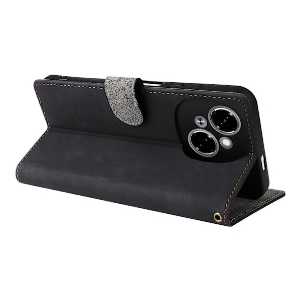 Plånboksfodral för TECNO Spark Go 2025/Spark Go 1/Pop 9 med RFID-skydd, PU-läder, stativ Multicolor Style C