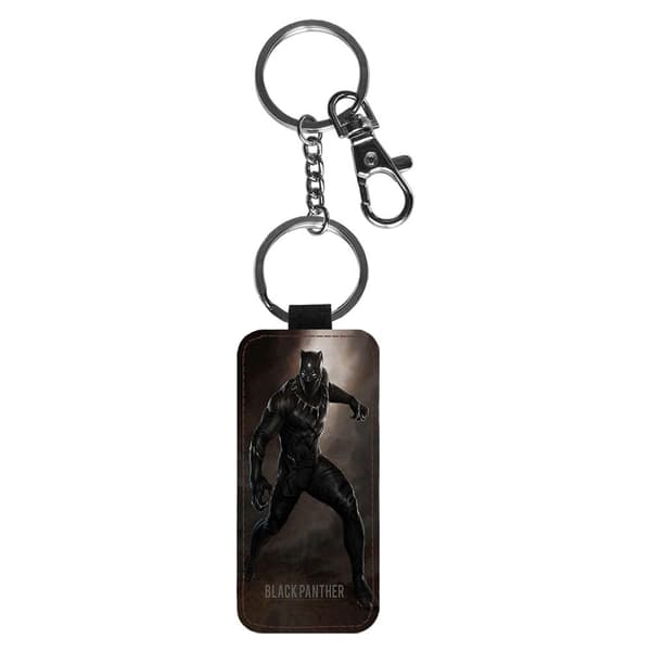 Black Panther Nøglering multifarvet Multicolor one size