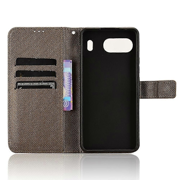Til OnePlus Nord 4 5G Telefon Stand Case Diamant Tekstur PU Læder Cover Wallet Multicolor Style D