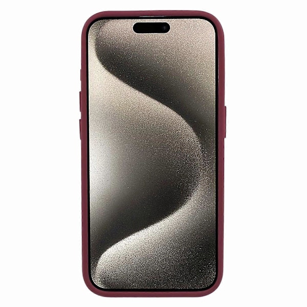 FULEXIN TPU+Akrylskal för iPhone 15 Pro, Falltåligt Telefonskal Hudvänligt Baksida Multicolor Style E