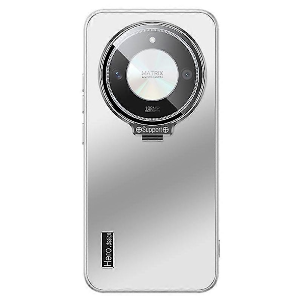 Honor X50 5G / X50 Pro 5G / X50 GT 5G -kotelo, naarmuuntumaton TPU+PC-puhelinkuori piilotetulla jalustalla Multicolor Silver