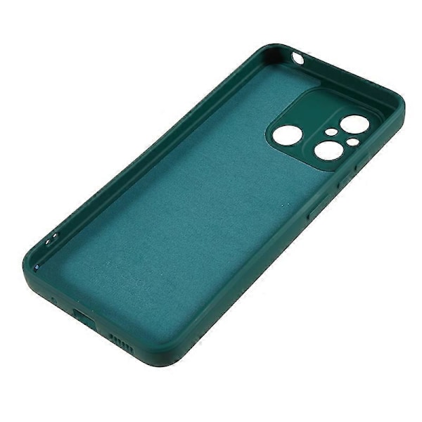För Xiaomi Redmi 12C 4G Gummibelagt TPU Mobilskal Fiberfoder Repskyddande Skydd Multicolor Style I