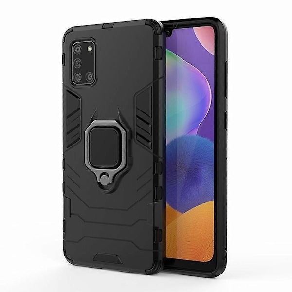 Stilrent PC+TPU-skal med Ställ för Galaxy A31