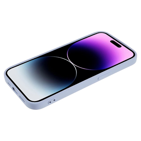 Mjukt TPU-gummiskal för iPhone 14 Pro, reptåligt fiberskyddsfodral Multicolor Style J