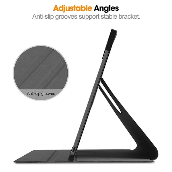 Til ReMarkable Paper Pro Etui Frontstøtte 360 Graders Roterende Stativ PC+PU Læder E-Reader Cover Multicolor Apricot