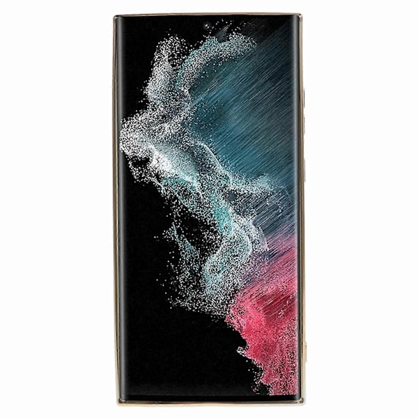 Til Samsung Galaxy S23 Ultra Blankt Telefoncover 6D Elektropletterede Kanter Blødt TPU Cover Multicolor Style B