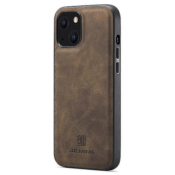 iPhone 14 -kotelo PC+TPU+PU-nahkapäällysteinen takakuori Multicolor Style B