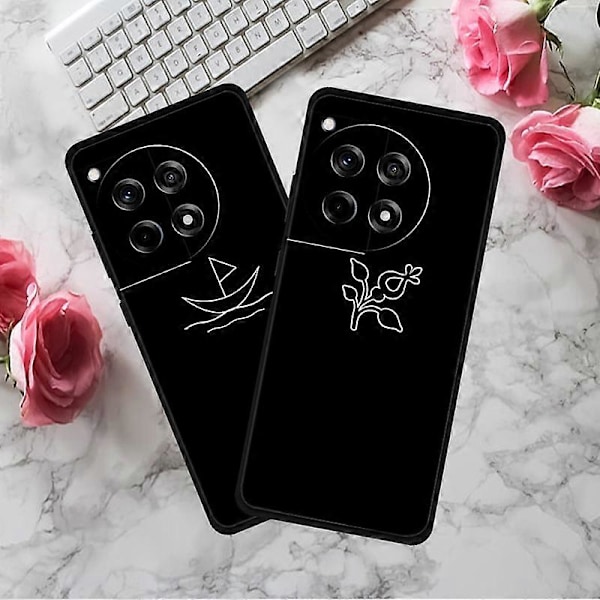 Støtsikkert deksel med lineært mønster for OnePlus Ace 3 5G/12R 5G, TPU-telefondeksel Multicolor Style H