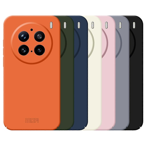För vivo X200 Pro 5G MOFI JK Qin-serien Hud-Touch Matt Telefonfodral Akryl+TPU Stötsäkert Skydd Multicolor Style C