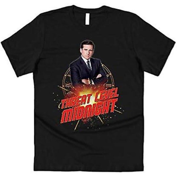 Hotnivå Midnight Top Dwight False The Us Office TV Show Michael Scott Schrute T-shirt Black M