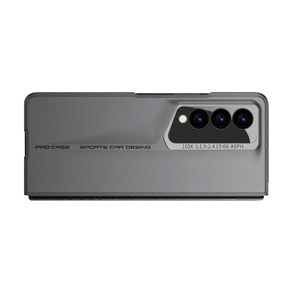 GKK Stöttåligt Skal för Samsung Galaxy Z Fold4 5G med Härdat Glas Film + Hårt PC Telefonskal Multicolor Style A