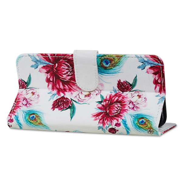 Samsung Galaxy A15 5G Kotelo Lompakko PU Nahka Kuvio Printti Puhelinkuori Multicolor Style S