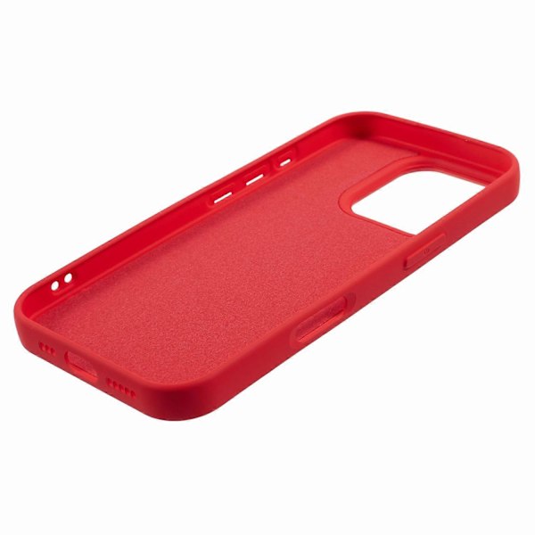 Skal för iPhone 16 Pro Max Arc Edge 2.0mm TPU Skyddande Mobilskal - Grå Multicolor Red