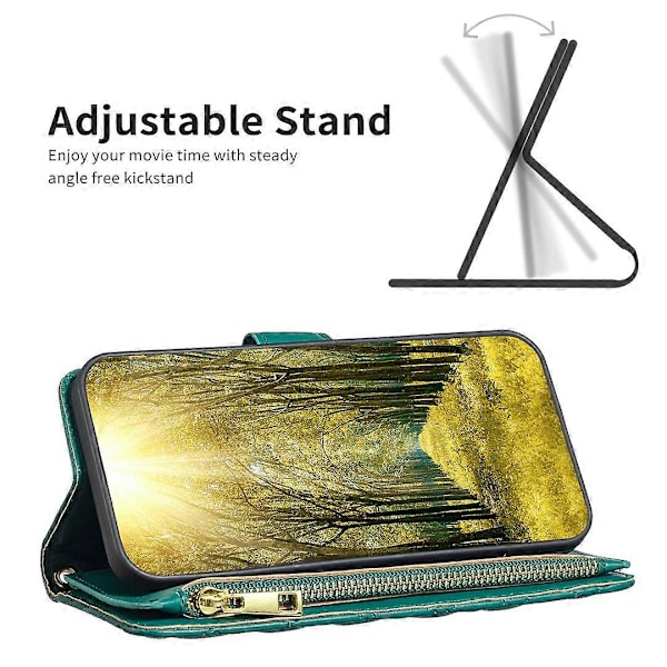 Plånboksfodral i Läder för Samsung Galaxy A15 4G Multicolor Style D