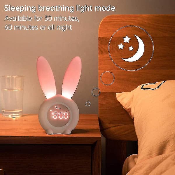 Söt kanin timer väckarklocka