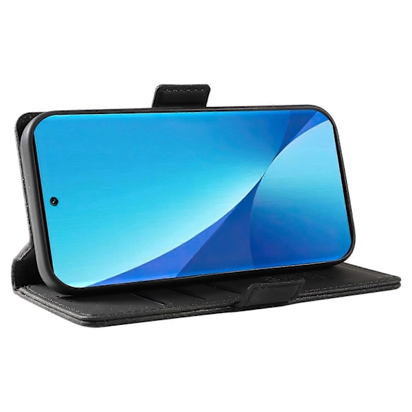 YIKATU YK-005 Xiaomi 12 Lite 5G -puhelimelle ihonmyötäinen PU-nahkainen suojakotelo jalustalla ja lompakolla Multicolor Style E