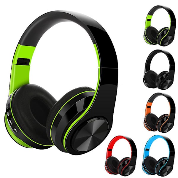 Trådlöst Bluetooth Headset Gadget Nytt Dr Sports Headset Stereo Beats Headset Green