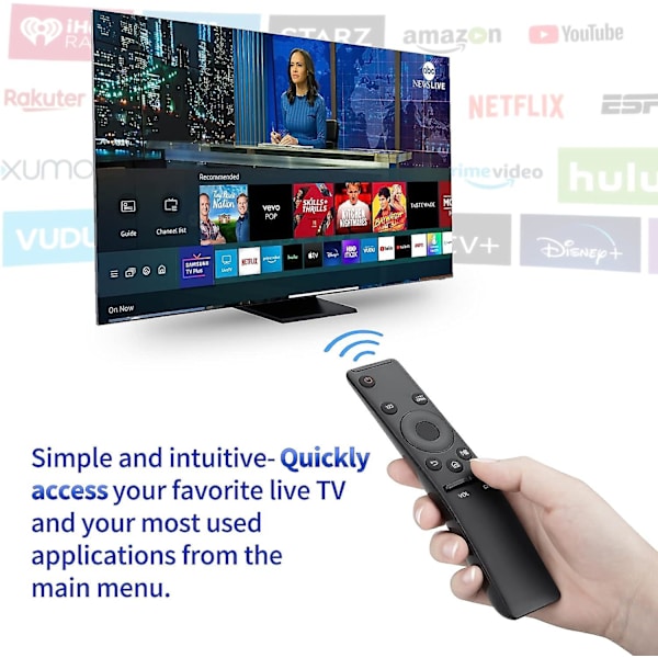 Universal Smart Tv Remote Control For Samsung Smart Tv,led,lcd Hdtv-one For All Samsung Tvs