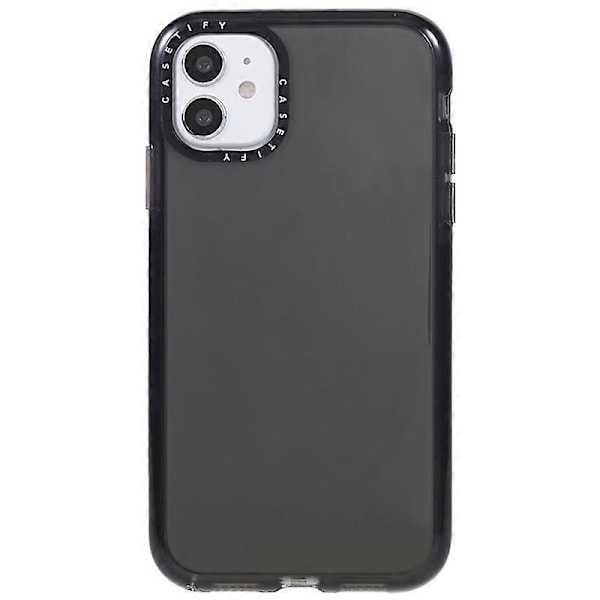 iPhone 11 Läpinäkyvä PC+TPU Puhelinkotelo Pudotussuoja Takakansi Multicolor Style C