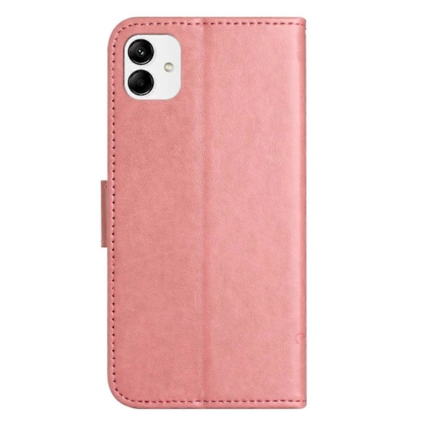 Til Samsung Galaxy A05 4G Etui Præget PU Læder Wallet Foldbart Stativ Telefon Cover Multicolor Style D